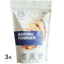 키토라푸드 글루텐프리 베이킹파우더, 250g, 3개