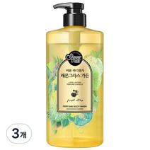 샤워메이트 레몬그라스 가든 퍼퓸 바디워시 시트러스 + 베르가못향, 1L, 3개