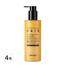 토니모리 퍼스널헤어 큐어 아르간 로션, 300ml, 4개