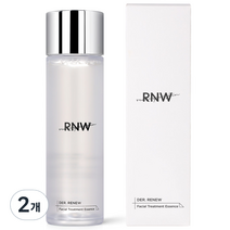 알엔더블유 페이셜 트리트먼트 진정 보습 비피다 발효 광채 에센스, 140ml, 2개