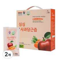 싱싱 사과당근즙 50p, 2개, 5000ml