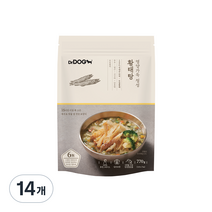 닥터독 강아지 보양식 황태탕 110g, 황태, 14개