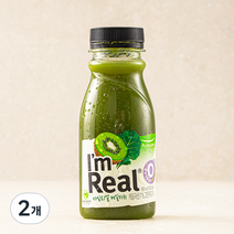 아임리얼 케일키위 주스, 190ml, 2개