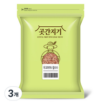 곳간지기 우크라이나산 찰수수, 4kg, 3개