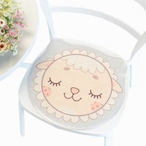 네이처타임즈 캐릭터 프린트 통풍 쿨링 방석 4p, 양