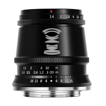 TTArtisan 17mm F1.4 후지필름 X 마운트 렌즈 블랙