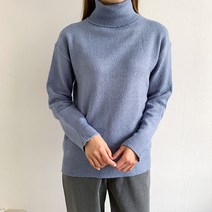 헤이진 여성용 애쉬폴라 니트 티셔츠
