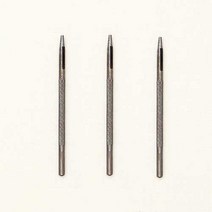 코하스아이디 가죽공예 금속 구멍펀치 1.5mm, 3개