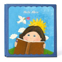 민성컴퍼니 대용량 차일드 성장앨범 280 x 270 x 30 mm, 60매, 아침(앨범), 블랙카드(속지)