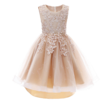 엔젤아이 여아용 민소매 꽃너울 언발드레스