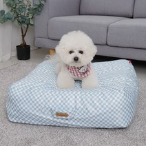 레드퍼피 반려동물 두부쿠션, 파스텔블루