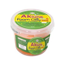 이지피아 아키우네 폼클레이, 주황, 500g