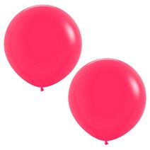 셈퍼텍스 대형풍선 90cm 2p, 라즈베리, 1개