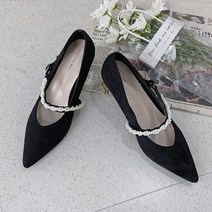 진주 스트랩 스틸레토 여성구두 GH35_RD_760