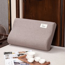 코메리 메모리폼 베개커버 베개잇 B1055, 브라운