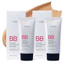 비바스 인텐시브 퓨어 비타민C 비비크림 SPF50+ PA++++ 50ml, 2개, 23호