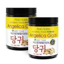 퓨어영 당귀 분말가루, 2개, 250g