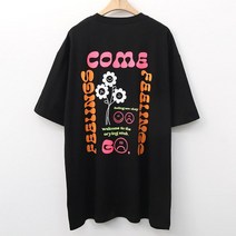 후니네 코미 빅사이즈 임산부 박스 티셔츠