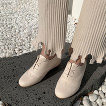 벨레페 여성용 다이시 키높이 옥스포드화