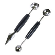 타이거크라운 장식 화채볼스푼   양쪽 화채볼 스푼, 혼합색상, 1세트