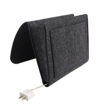 파라다이소 클린 펠트 베드 소파 사이드 포켓 C타입 다크그레이 32 x 22 x 10 cm 125g, 2개