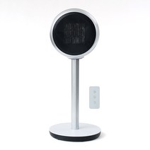 모리츠 서큘레이터형 PTC 스탠드 온풍기 + 리모컨, MPT-1W2000RHJ, 화이트