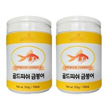 모스트펫 프리미엄 골드피쉬 금붕어사료, 350g, 2개
