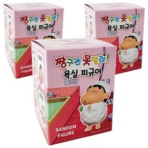 짱구는못말려 욕실 피규어 캔디 랜덤발송, 8g, 3개