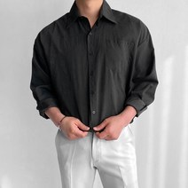 머시따 남성용 미니멀 셔츠