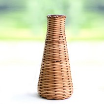 라탄 등나무 유리화병 ST05, 혼합색상, 200ml