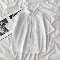 보나비 여성용 봄 여름 반팔 패션 셔츠