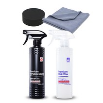 바인더 다목적 세정제 500ml + 슬릭 왁스 광택제 500ml + 다용도 어플 + 타월 랜덤발송 세트, 1세트