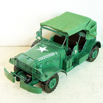 TCR 인테리어소품 밀리터리감성 군용 지프 모형