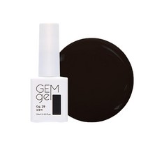 아이빛 네일아트 젬젤 컬러 젤네일 10ml, 29 갈블랙, 1개