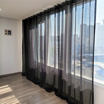 나비손길 하늘하늘 샬리브 복층커튼 일자형