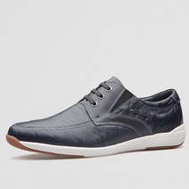 보닌 남성용 소가죽 뉴엘리펀트 앰보 밴딩 캐주얼화 IN9027NV