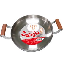 포텐시아 무광 스텐레스 양수 전골냄비, 30cm, 혼합색상