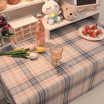 마켓A 파스텔 패턴 리핏 식탁보, TYPE3, 140 x 200 cm