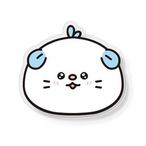 꽁지와옹이 투명 아크릴 스마트 휴대폰 거치대, A머시따, 1개