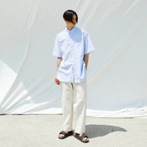 씨오큐 남성용 라이트 치노 와이드 팬츠