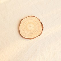 진심디자인 너티 네츄럴 우드 코스터 트레이, 혼합색상