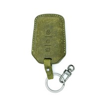 차모아 가죽 스마트키케이스 모하비더마스터 스팅어 더K9, 올리브+흑니켈사틴, MK108