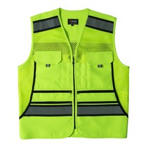 동광세이프티 형광색 반사 안전조끼 RC-2051, 1개
