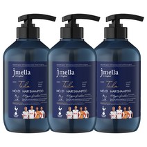제이멜라 인 잉글랜드 위드 토트넘 남성용 테일러 샴푸, 3개, 500ml