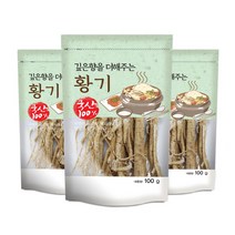 올바른상회 황기, 100g, 3개