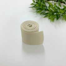나일론 웨이빙 끈 32mm x 450cm, 베이지, 1개