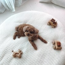 할아버지가 만든 우리 아기 놀이 매트 원형 러그커버, 1 술 없는 파이핑