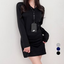 밀키버터 여성용 PK 카라 미니 원피스