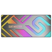 앱코 SUITMASTER 게이밍 장패드 GSM-350R, 레인보우, 1개
