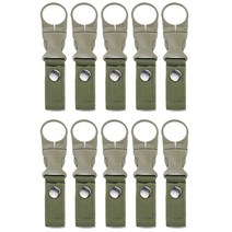 휴대용 다용도 클립 버클 10p, 카키